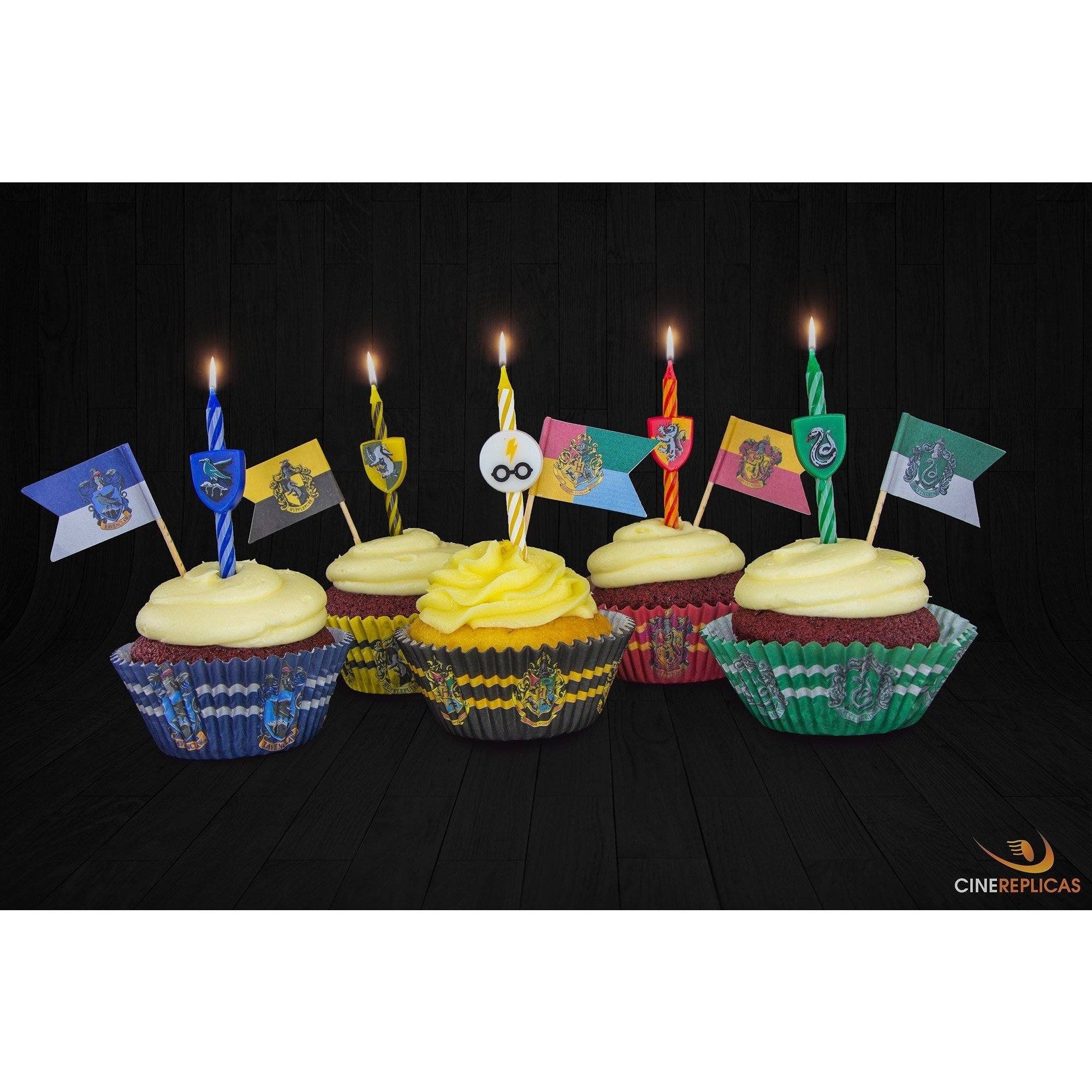 8 bougies d'anniversaire - Gateau anniversaire Harry Potter