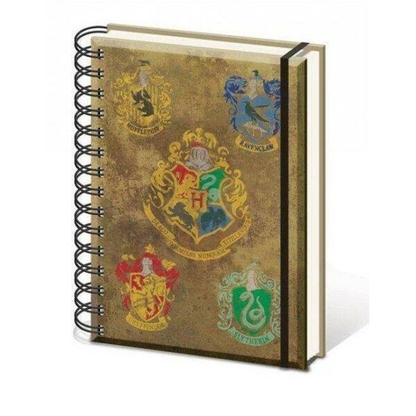 CARNET À SPIRALES POUDLARD - HARRY POTTER - la boutique du sorcier