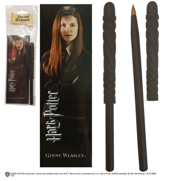 STYLO BAGUETTE & MARQUE-PAGE GINNY WEASLEY