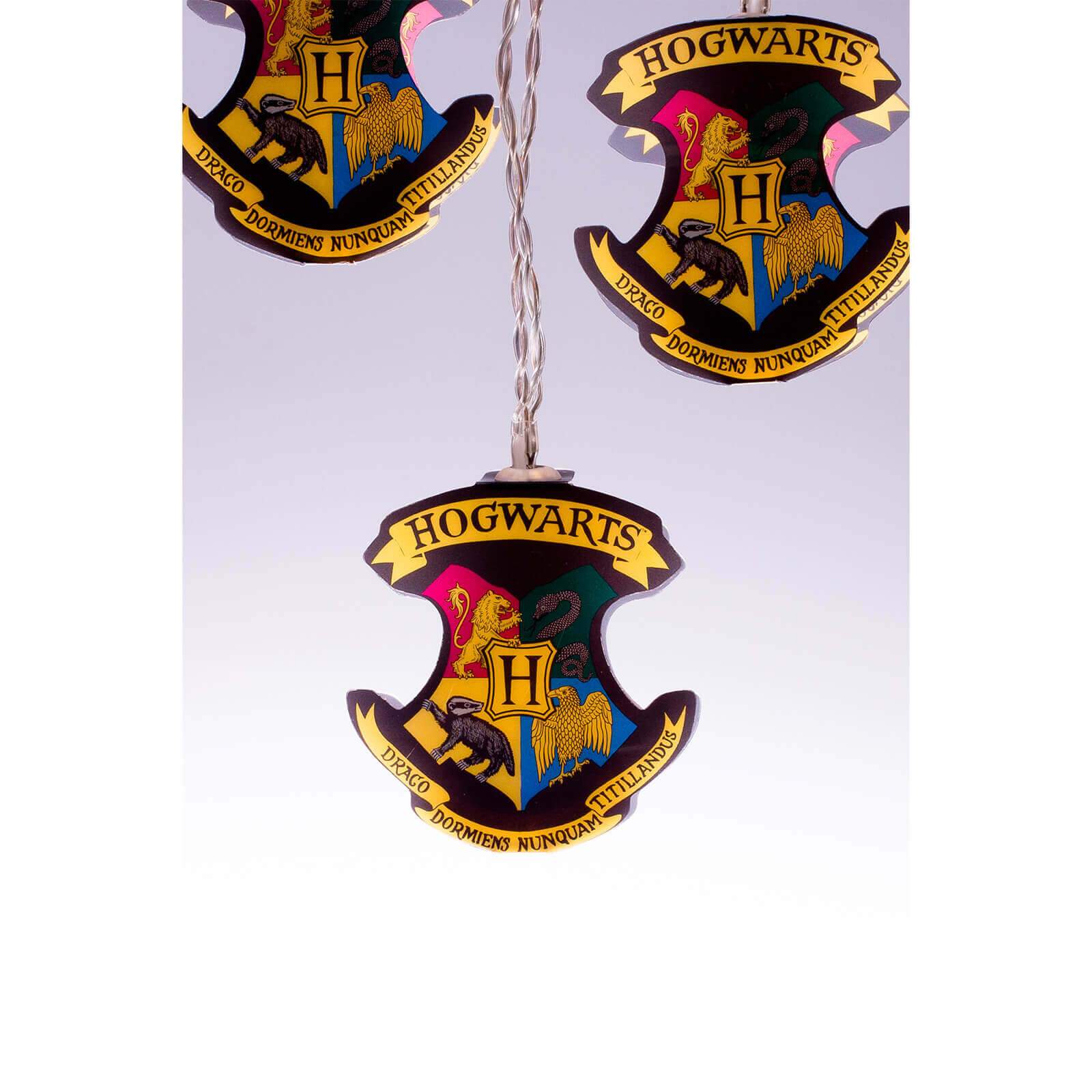 Guirlande de Lumières Harry Potter Blason Poudlard Multicolore