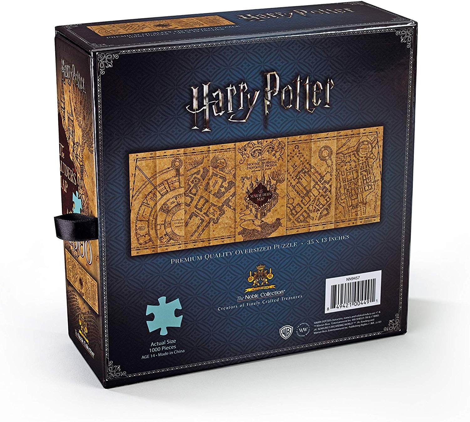 Puzzle carte du maraudeur (1000 pièces) - harry potter - La