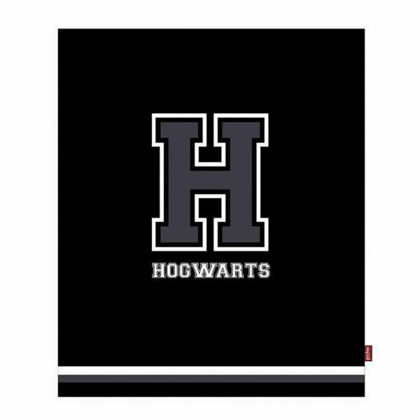 COUVERTURE POUDLARD H POUR HOGWARTS (125 x 150 cm) - HARRY POTTER - la boutique du sorcier