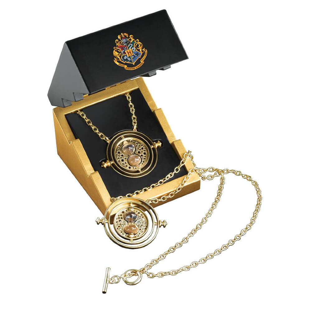 Harry Potter Collier Horloge Vif d'Or Poudlard Magnifique
