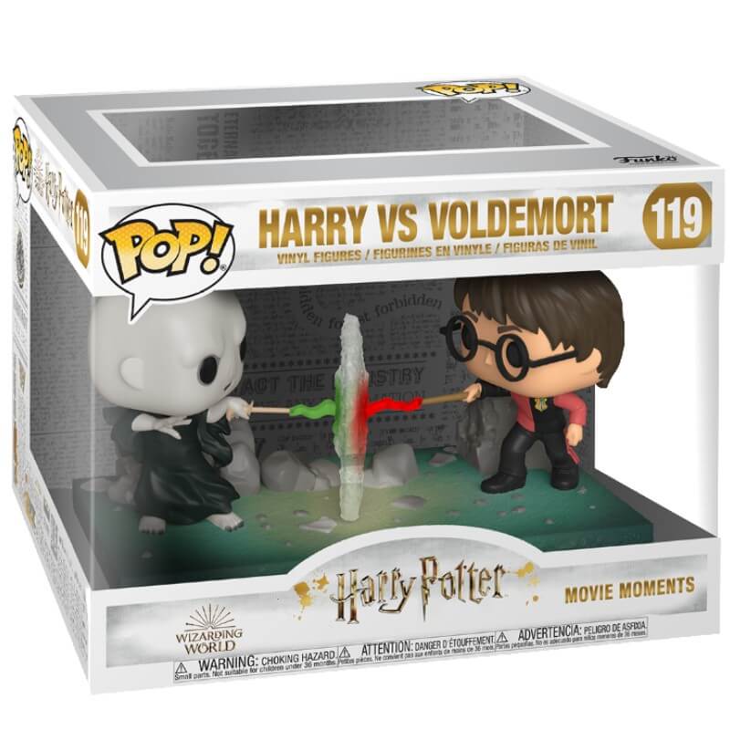 Funko Pop Movie Moment Harry VS Voldemort - Harry Potter - la boutique du sorcier