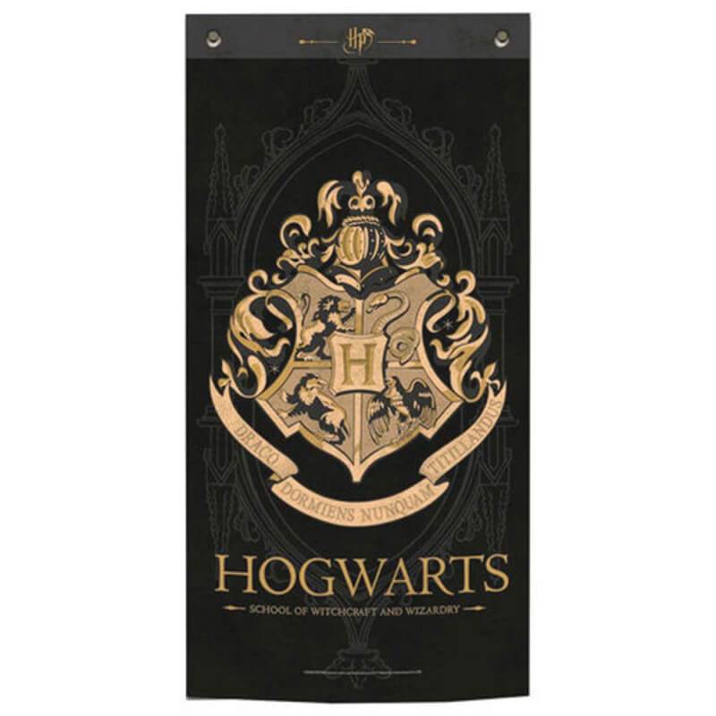 Harry Potter Drapeau, 5 pièces Harry Potter Poudlard, bannière de Poudlard,  pour poster décoratif pour la maison, décoration murale intérieure et  extérieure (75 x 125 cm) : : Cuisine et maison