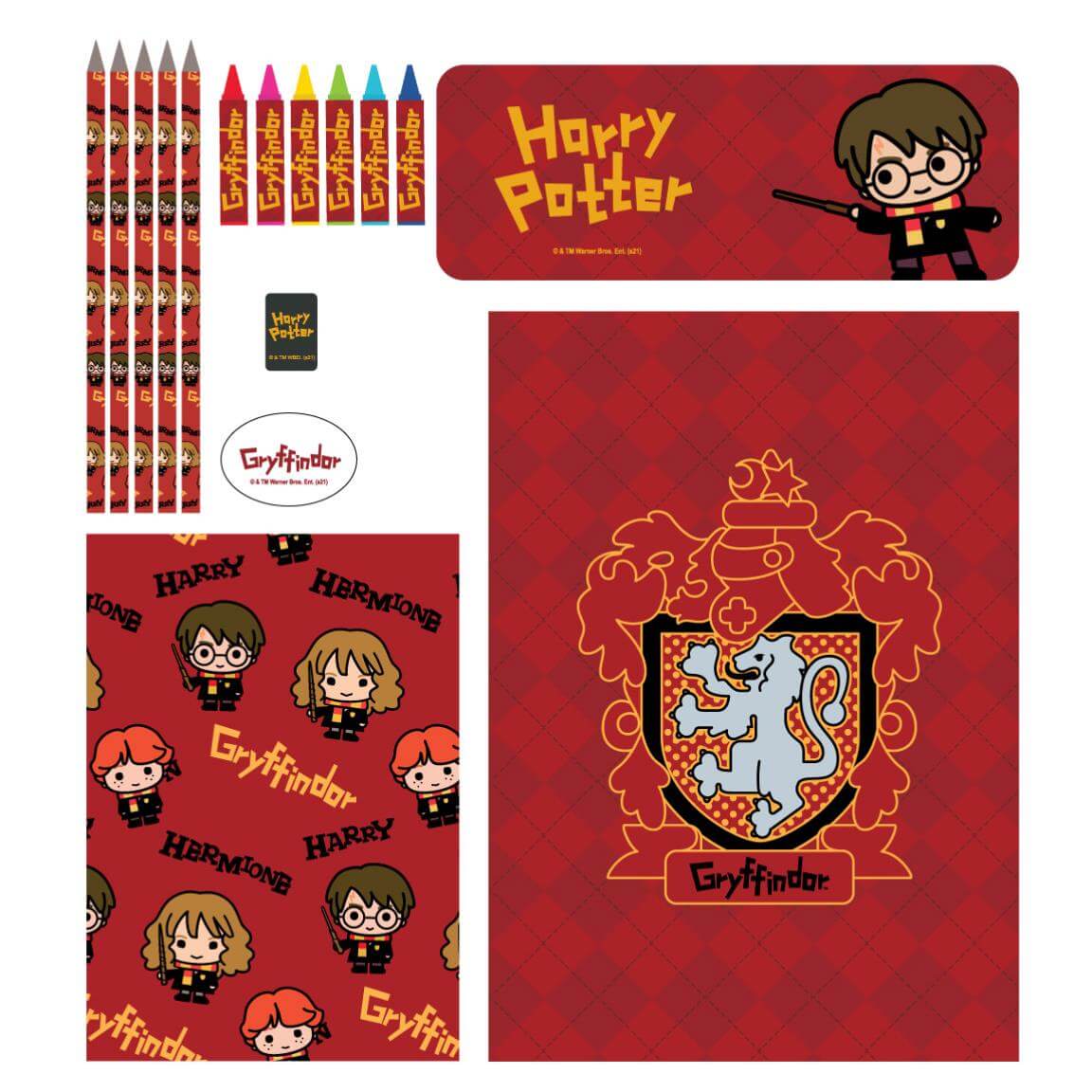  Harry Potter - Gryffondor - le livre de coloriage