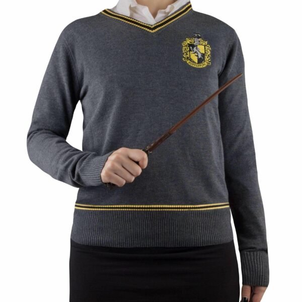 Pull poufsouffle avec écusson brodé - harry potter Vêtements > Pulls La Boutique du Sorcier