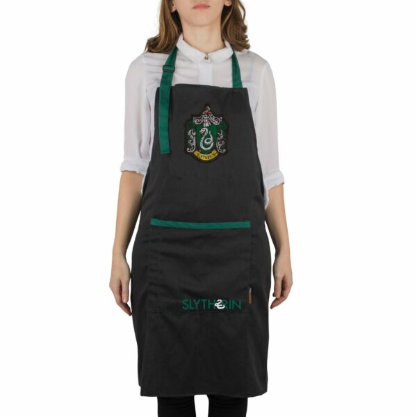Tablier de cuisine serpentard - harry potter Vêtement > Tablier La Boutique du Sorcier