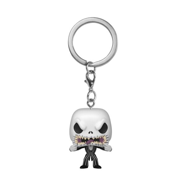 L´étrange Noël de Mr. Jack présentoir porte-clés Pocket POP! Vinyl Jack (Scary Face) 4 cm (12)