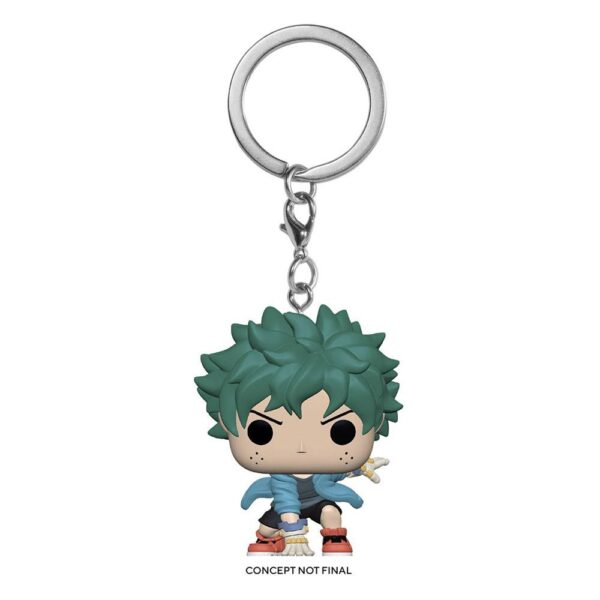 My Hero Academia présentoir porte-clés Pocket POP! Vinyl Deku w/ Gloves 4 cm (12)