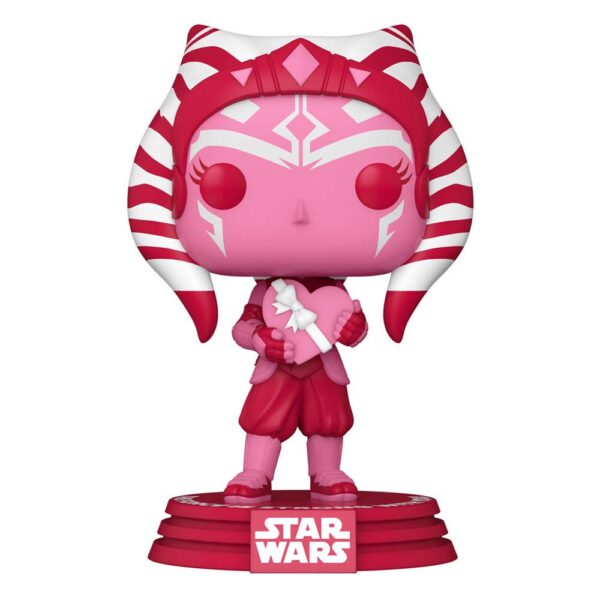 Star Wars Valentines POP! Star Wars Vinyl Figurine Ahsoka 9 cm