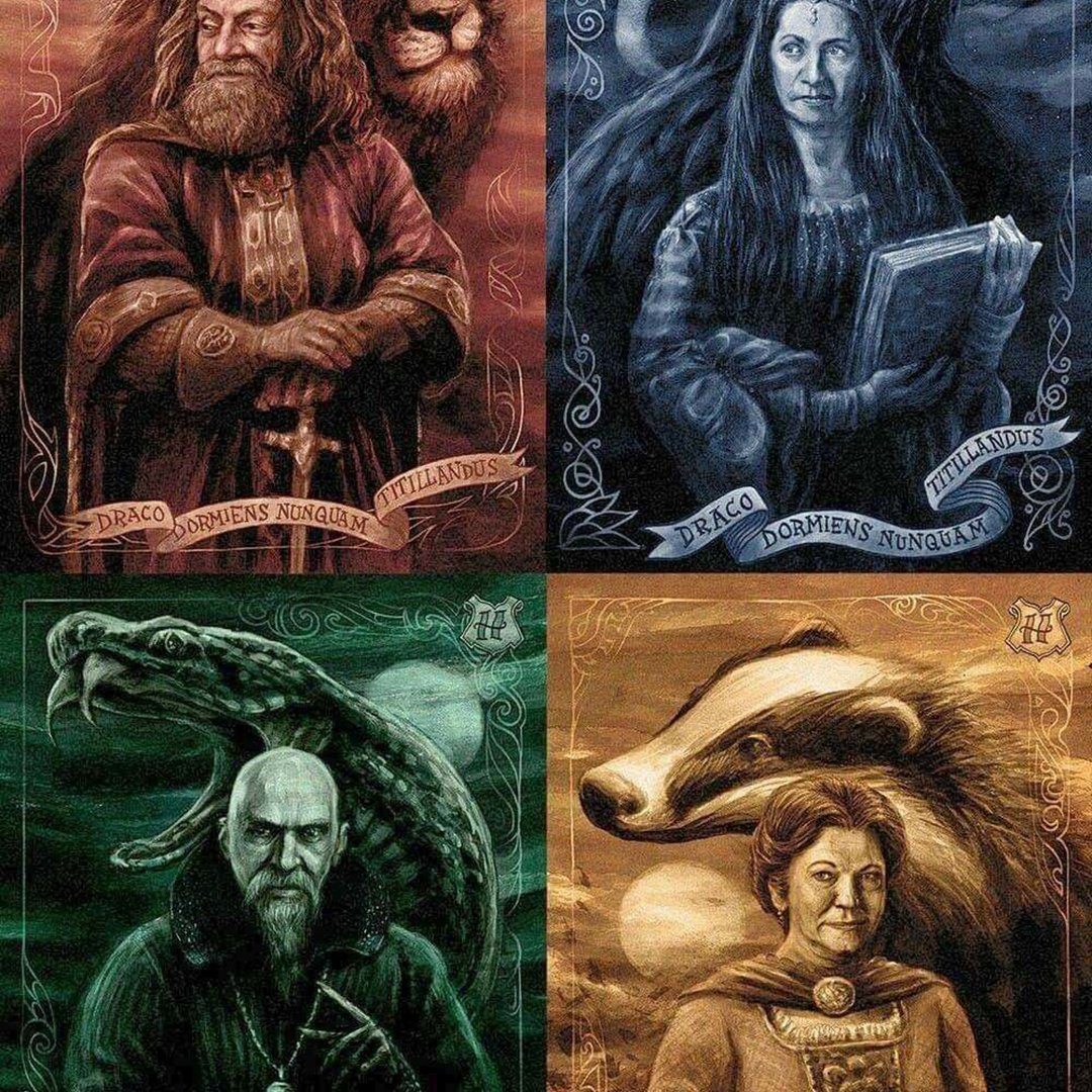 Les Reliques des Fondateurs - Les Objets Magiques de Harry Potter