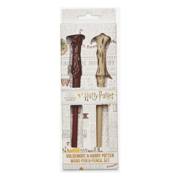 Set Harry Potter Carnet de Notes Stylo Baguette Magique sur Rapid Cadeau