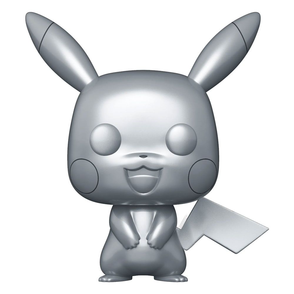 Pokemon POP! Games Vinyl figurine Pikachu Silver Edition 9 cm - La