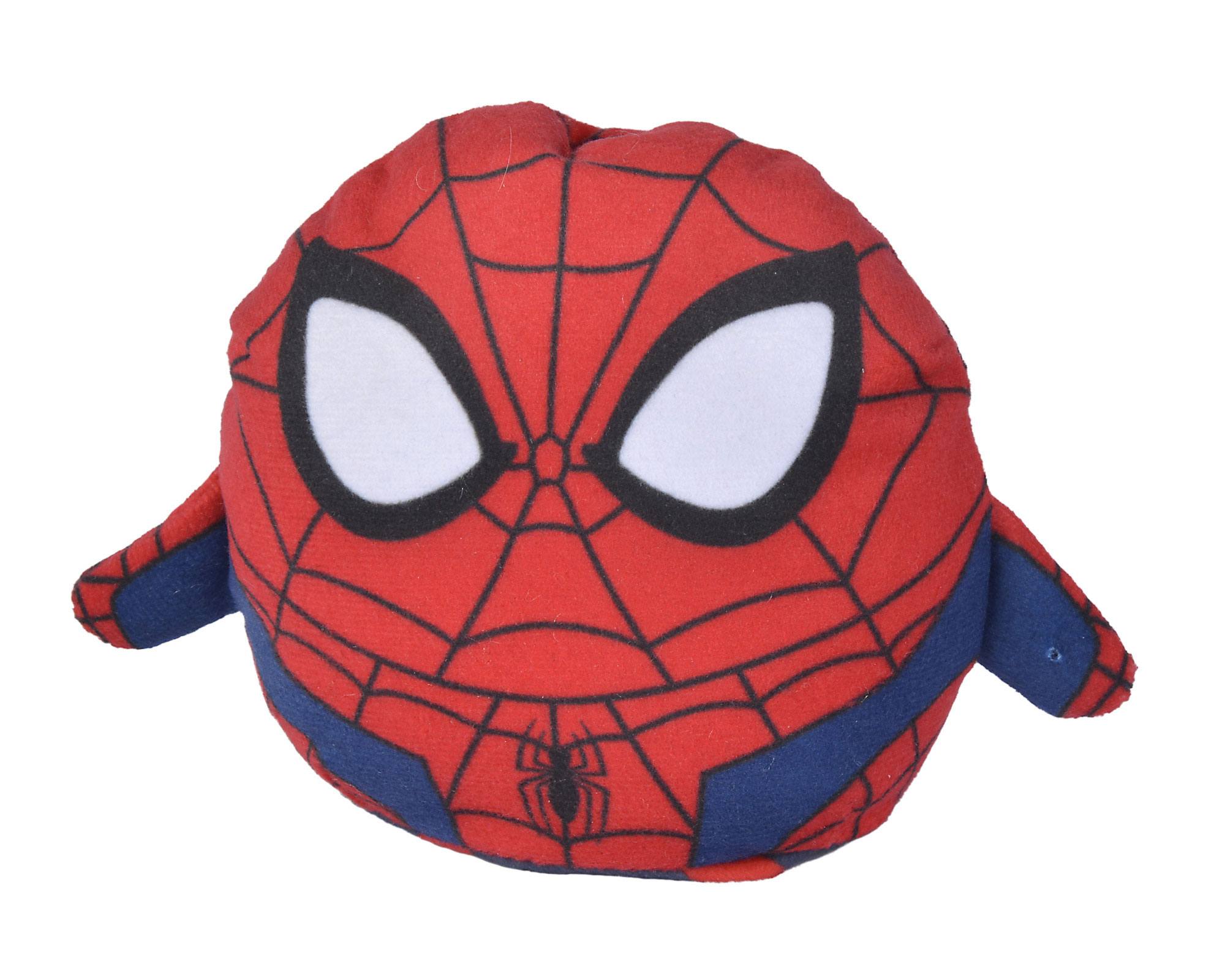 Marvel: Spider-Man peluche réversible Spiderman/Miles Morales 8 cm